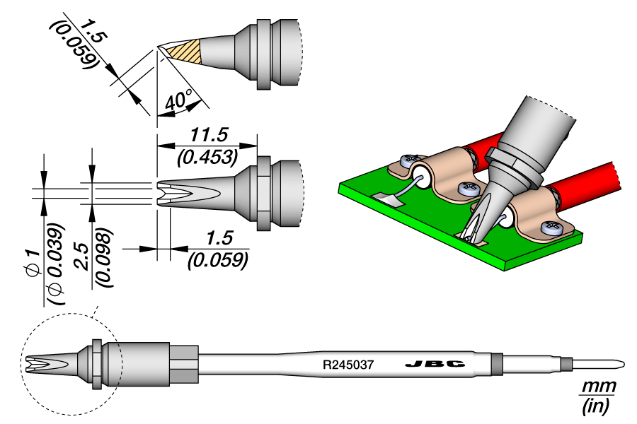 R245037 - Barrel Cartridge Ø 1